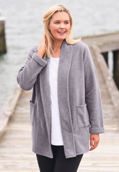 Microfleece Cardigan