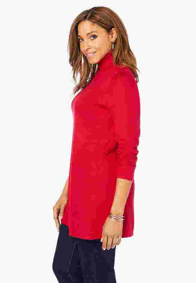 Cotton Cashmere Turtleneck image number 2