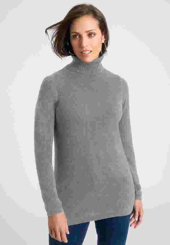 Cotton Cashmere Turtleneck image number 0