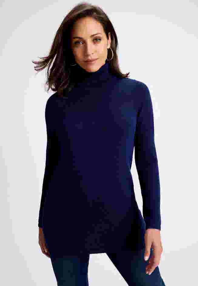 Cotton Cashmere Turtleneck image number 0