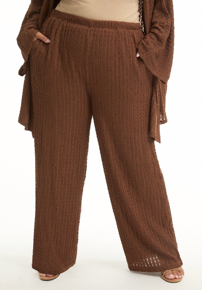Knitted Pull-On Pants image number 2