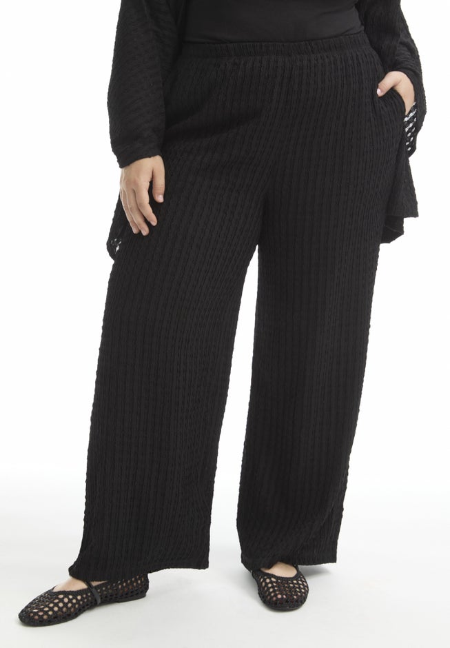 Knitted Pull-On Pants image number 2