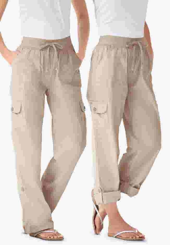 Convertible Length Cargo Pant/Capri image number 0
