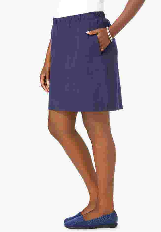 Everyday Stretch Cotton Skort image number 2