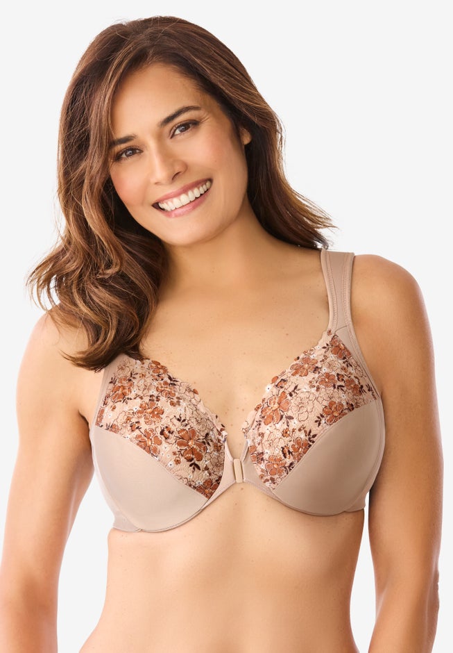Wonderwire® Front-Close Underwire Bra 1245 image number 2