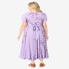 Mixed Print Maxi Dress image number null