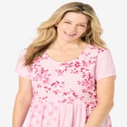 Mixed Print Maxi Dress image number null