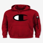 Champion&reg; Fleece Large Logo Hoodie image number null