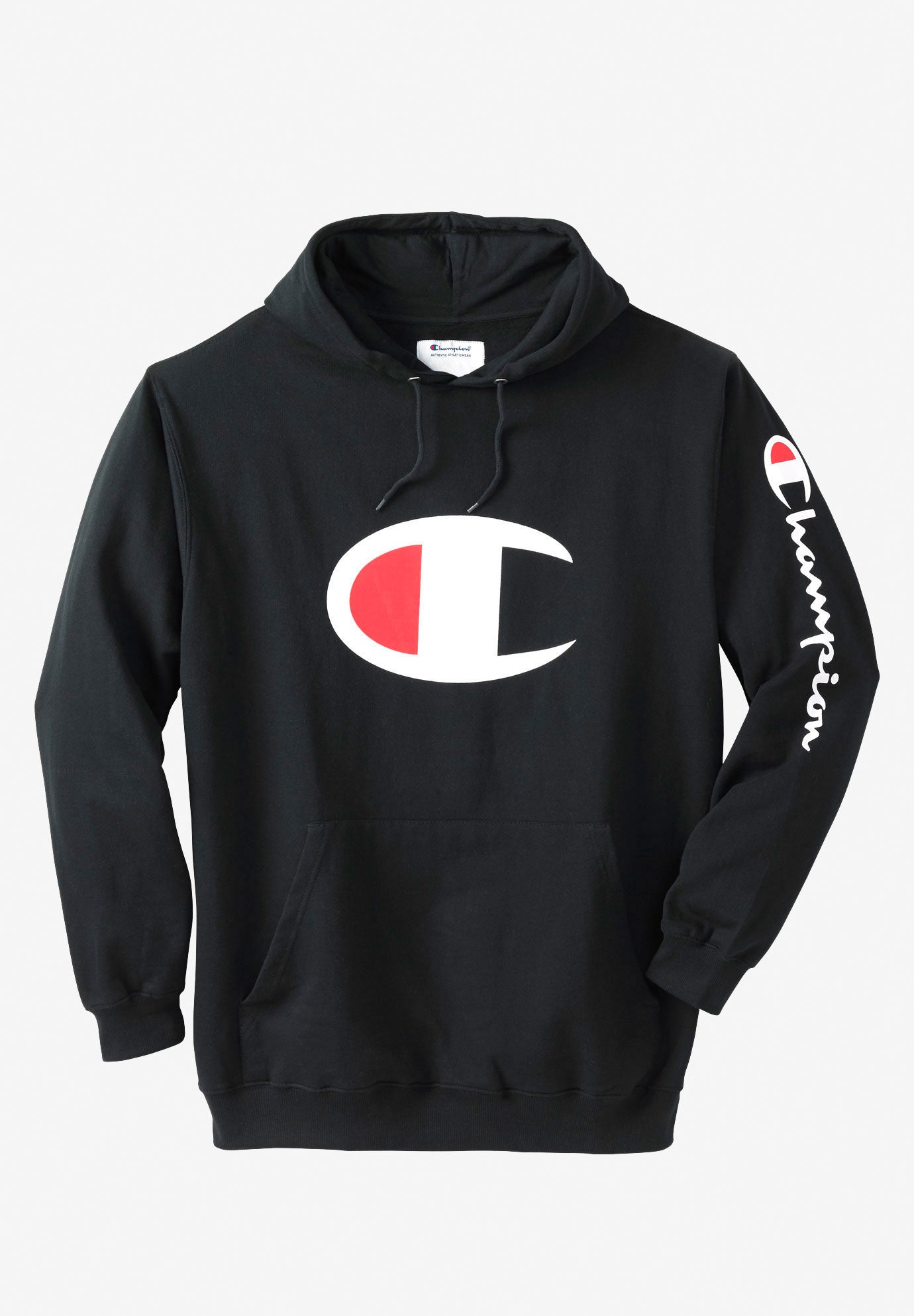 Champion&reg; Fleece Large Logo Hoodie image number 0
