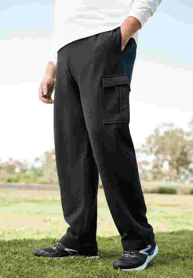 Fleece Cargo Sweatpants image number 5