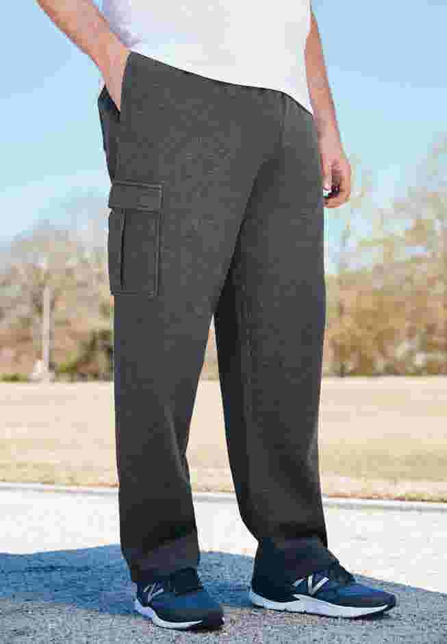 Fleece Cargo Sweatpants image number 6