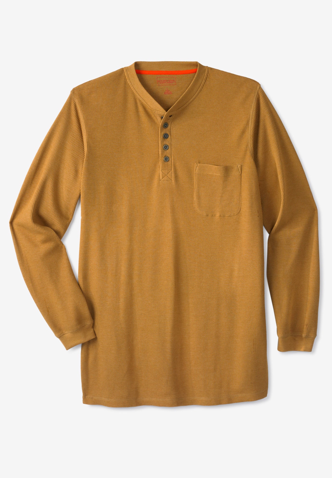Thermal Pocket Longer-Length Henley image number 0