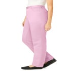 Perfect All-Cotton Back-Elastic Denim Jeans image number null