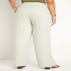 Pleated Linen Taper Leg Trouser image number null
