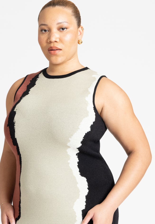 Dye Sweater Dress image number 2