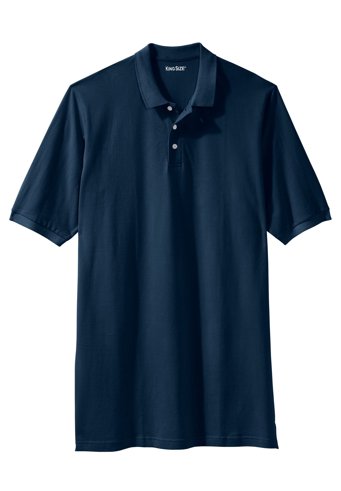 Shrink-Less&trade; Longer-Length Cotton Polo Shirt image number 0