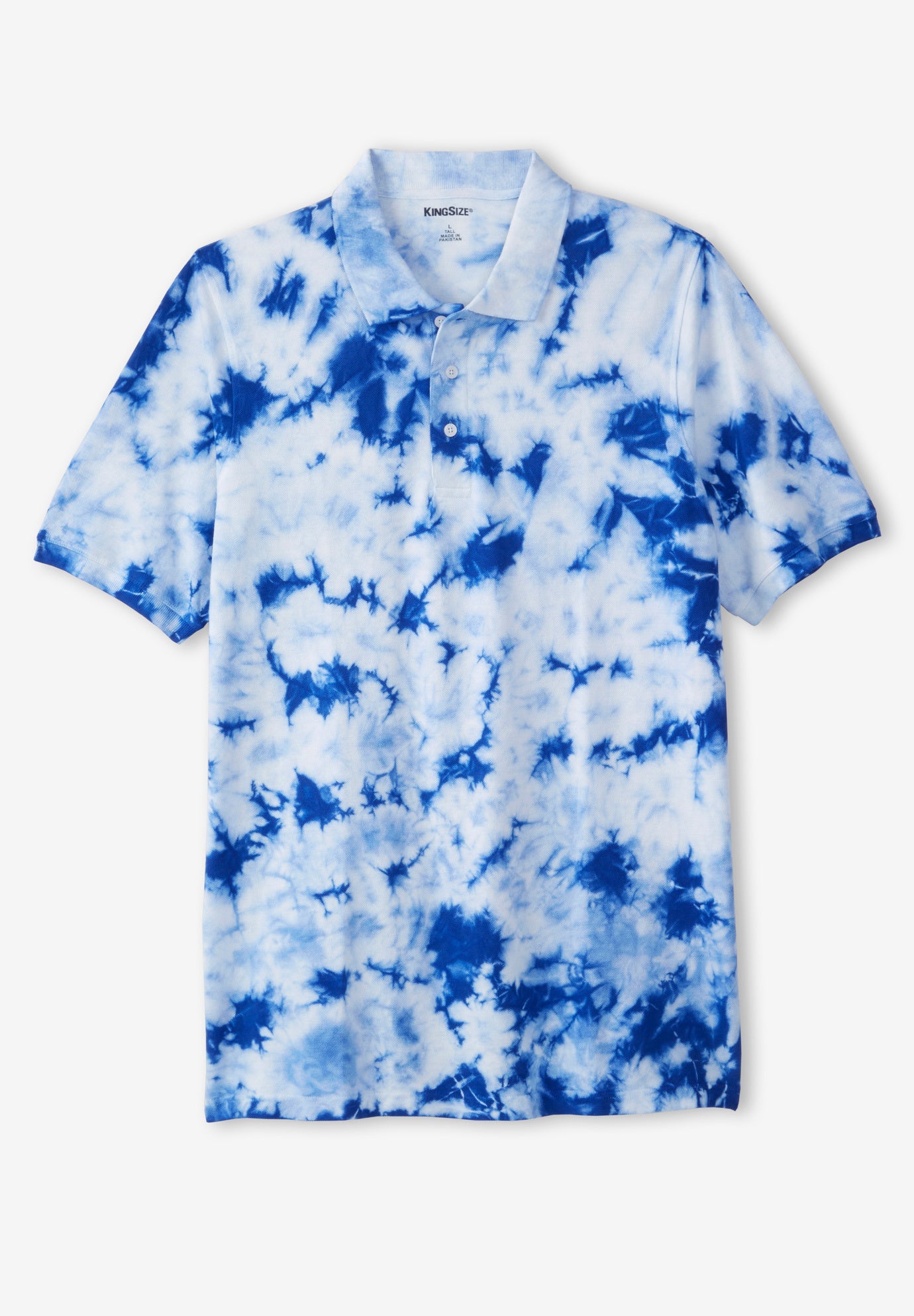 Longer-Length Shrink-Less&trade; Cotton Polo Shirt image number 0