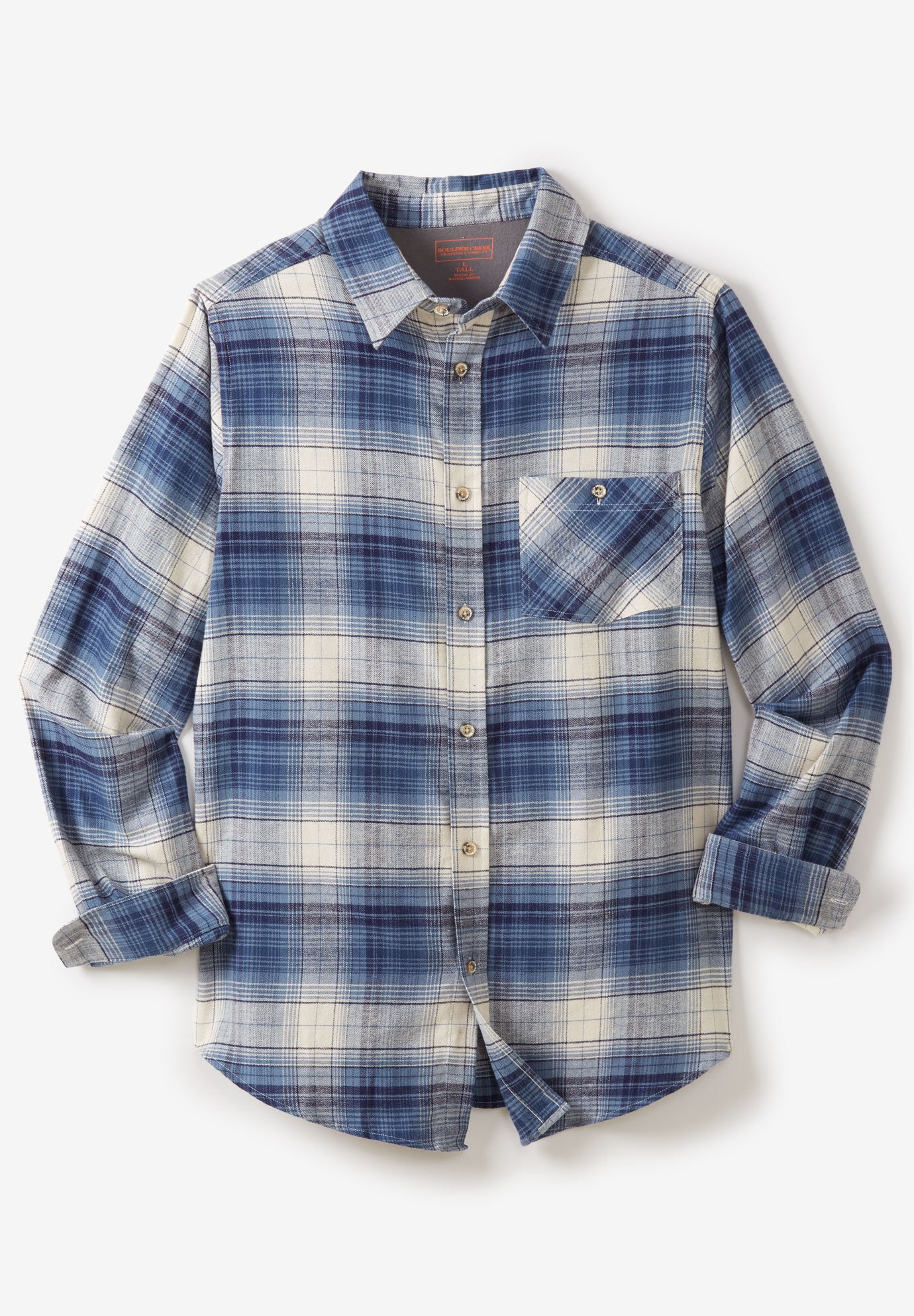 Boulder Creek® Flannel Shirt image number 0