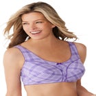 Cotton Back-Close Wireless Bra image number null
