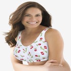 Cotton Back-Close Wireless Bra image number null