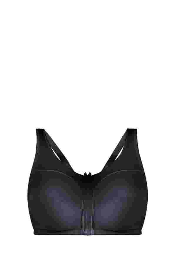 Cotton Back-Close Wireless Bra image number 3