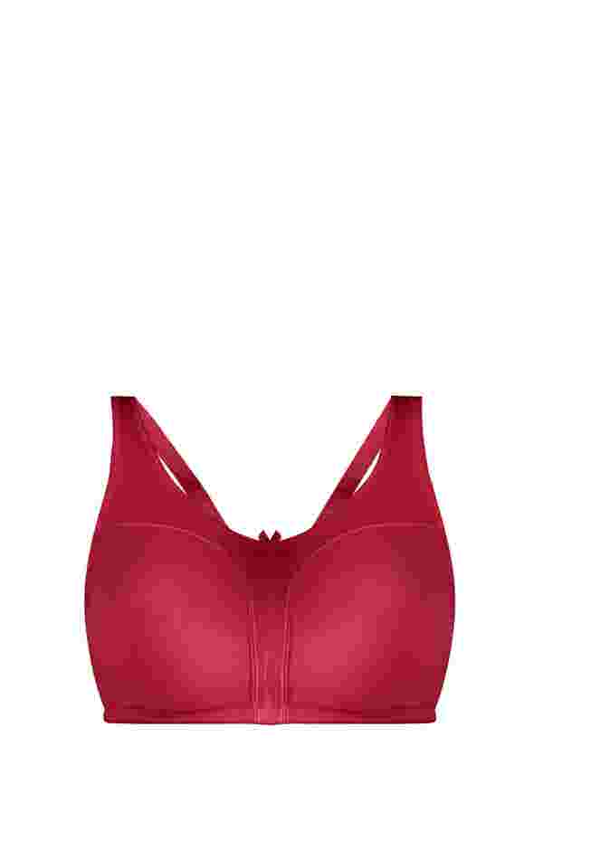 Cotton Back-Close Wireless Bra image number 3