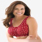 Cotton Back-Close Wireless Bra image number null