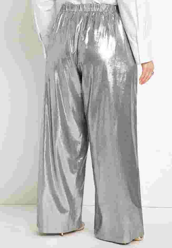 Metallic Wide Leg Pant image number 3