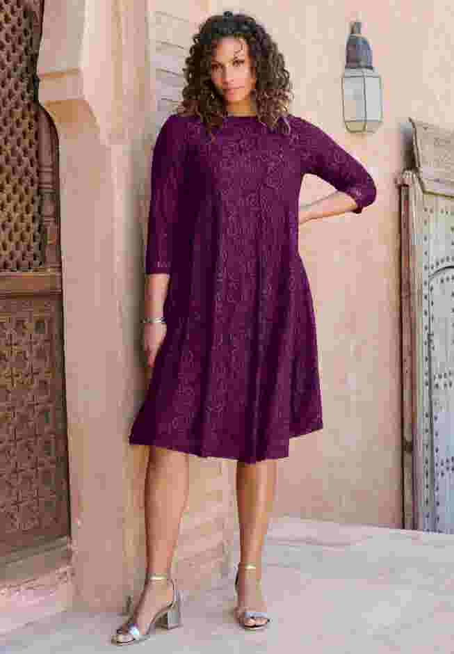 Lace Swing Dress image number 4