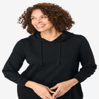 Longer-Length Hoodie Sweatshirt. image number 3