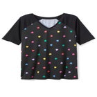 Elbow Sleeve V-Neck Baseball Tee image number 1