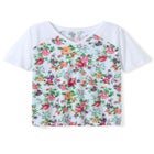 Elbow Sleeve V-Neck Baseball Tee image number null