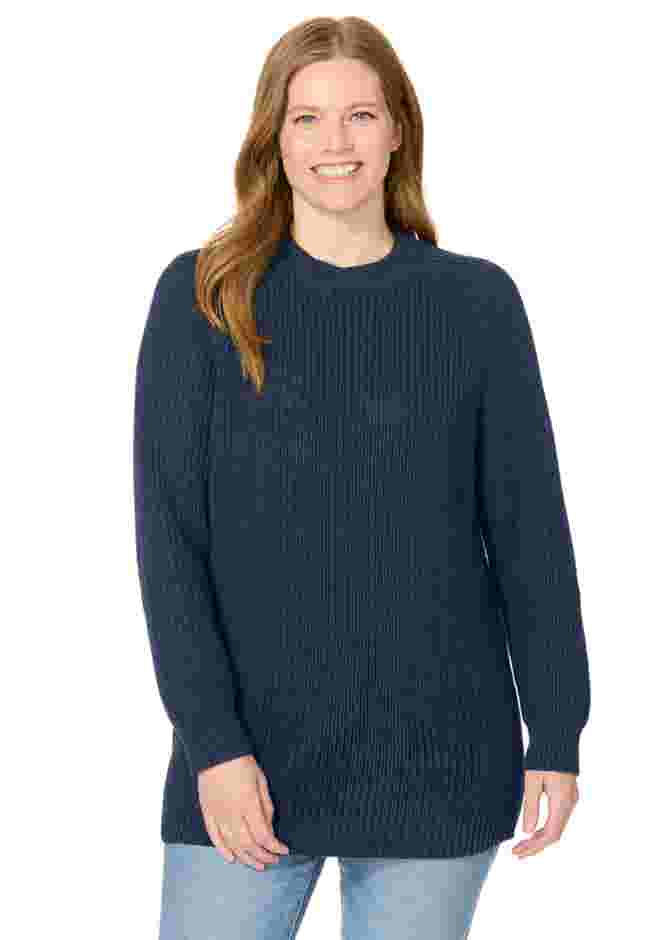 Shaker Crewneck Pullover image number 0