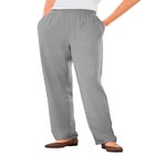 7-Day Straight-Leg Elastic-Waist Stretchy Knit Pant image number null