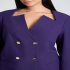 Cutaway Neckline Blazer image number null
