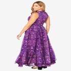 Georgette Flyaway Maxi Dress image number null