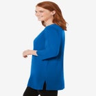 Perfect Three-Quarter-Sleeve Scoopneck Tunic image number 2