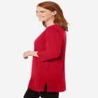 Perfect Three-Quarter-Sleeve Scoopneck Tunic image number 2
