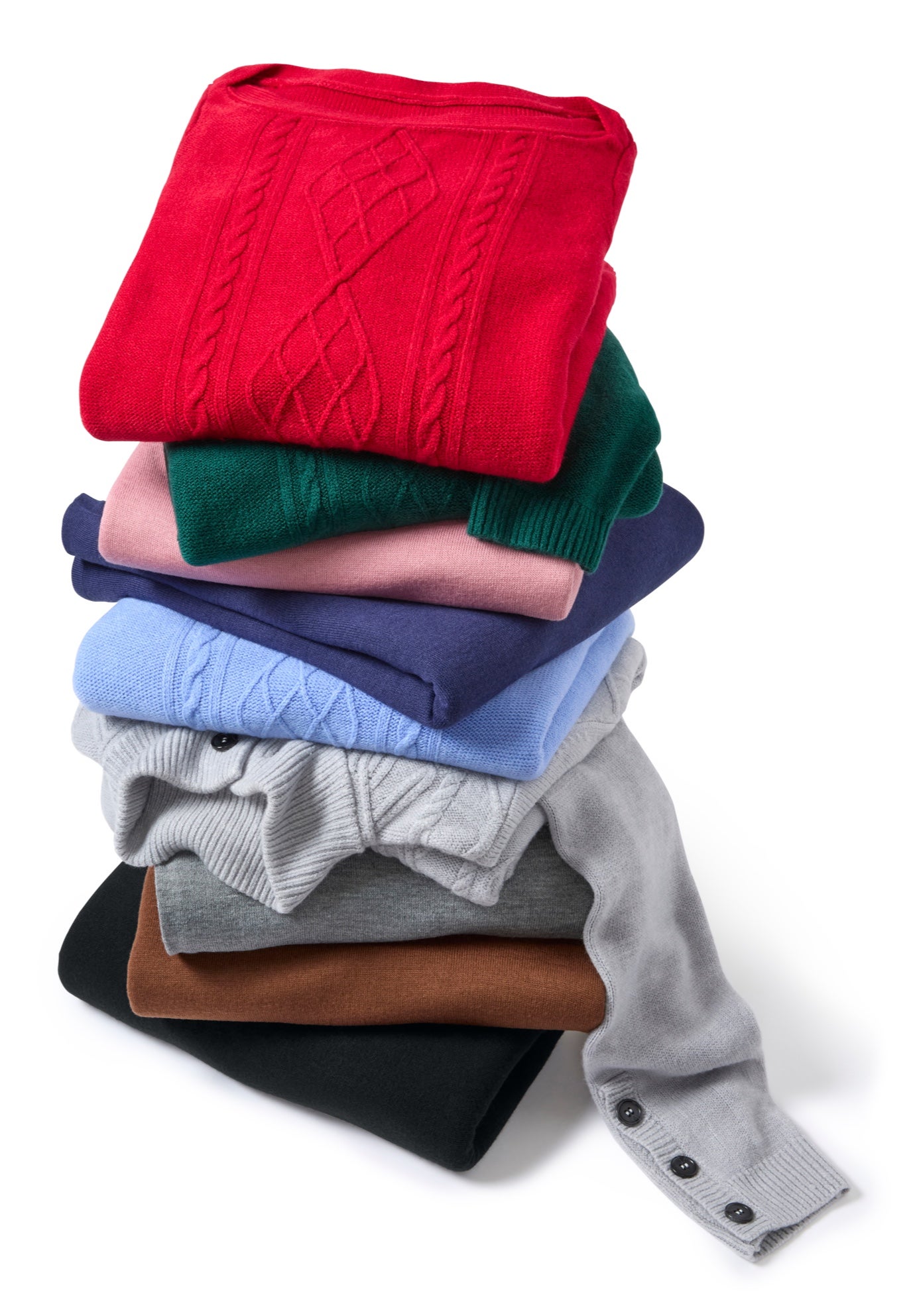 Cashmiracle&trade; V-Neck Sweater image number 2