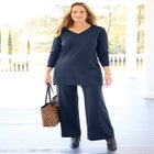 Cashmiracle&trade; V-Neck Sweater image number null