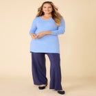 Cashmiracle&trade; V-Neck Sweater image number null