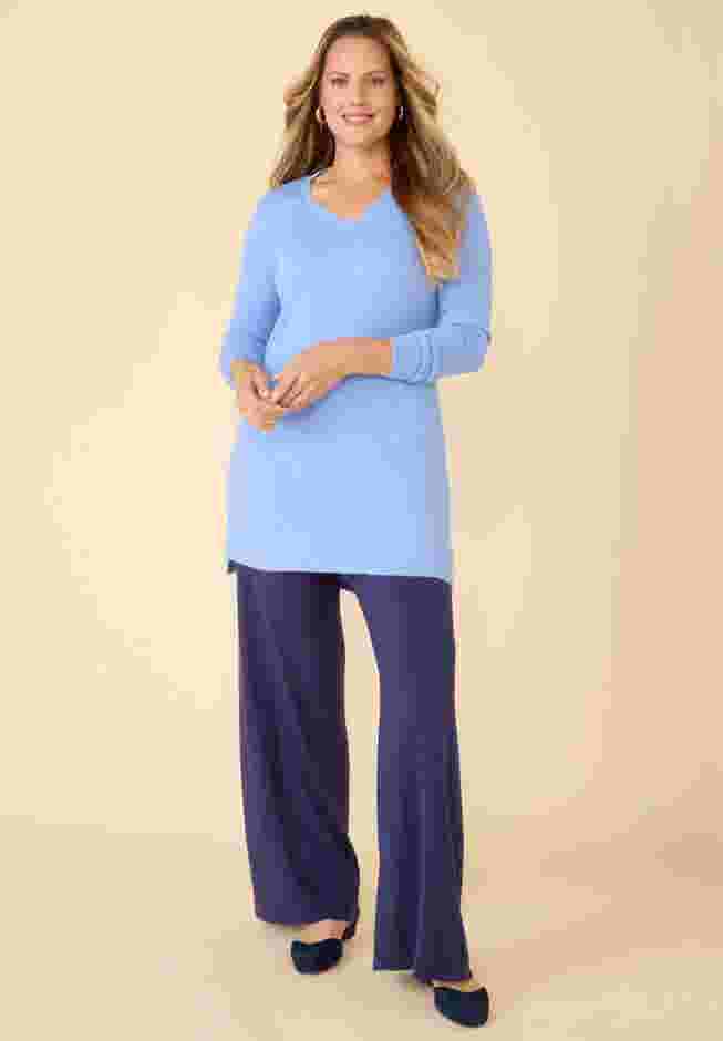 Cashmiracle™ V-Neck Sweater image number 0