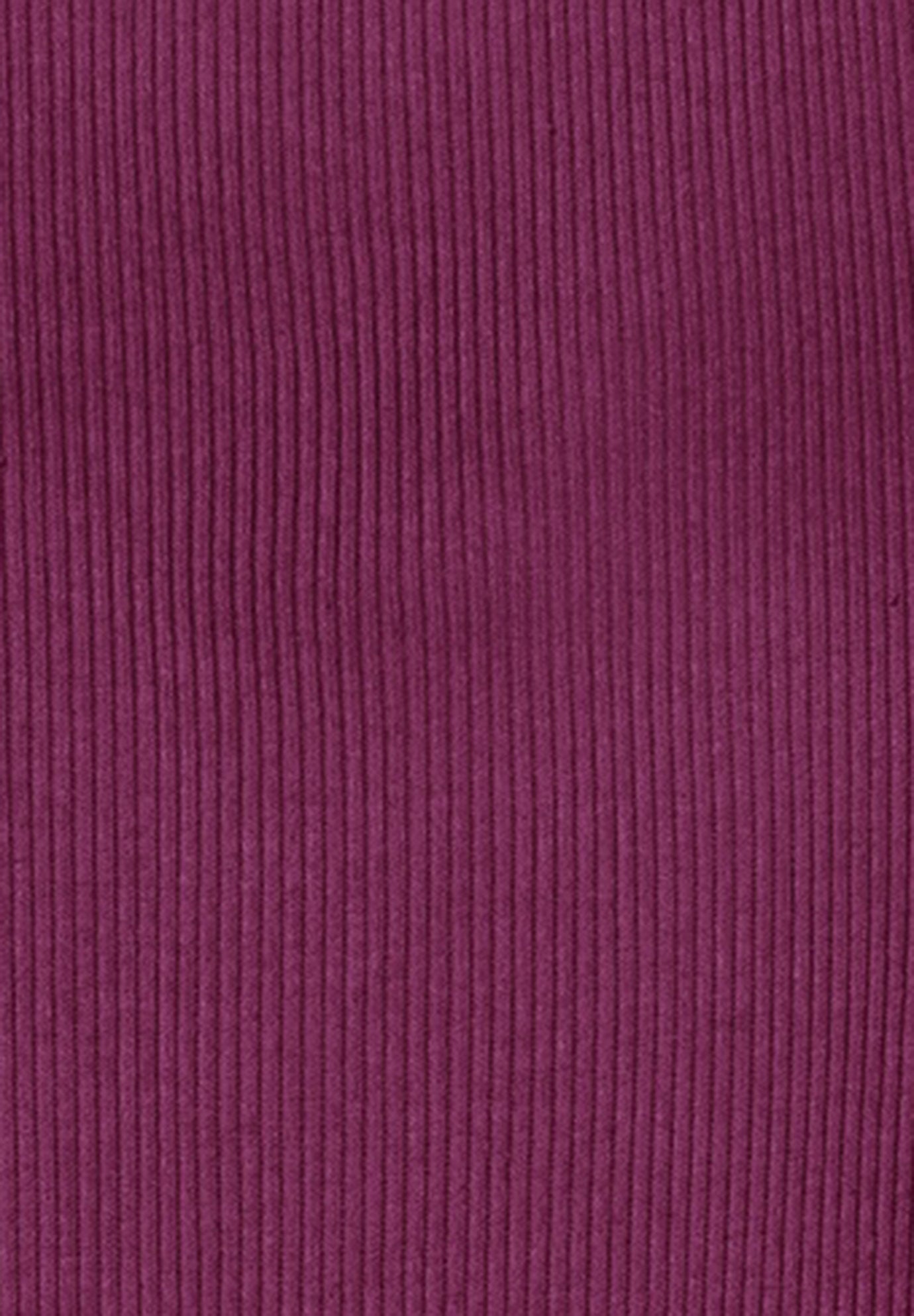 Ribbed Square Neck Elbow-Sleeve Tee image number 5