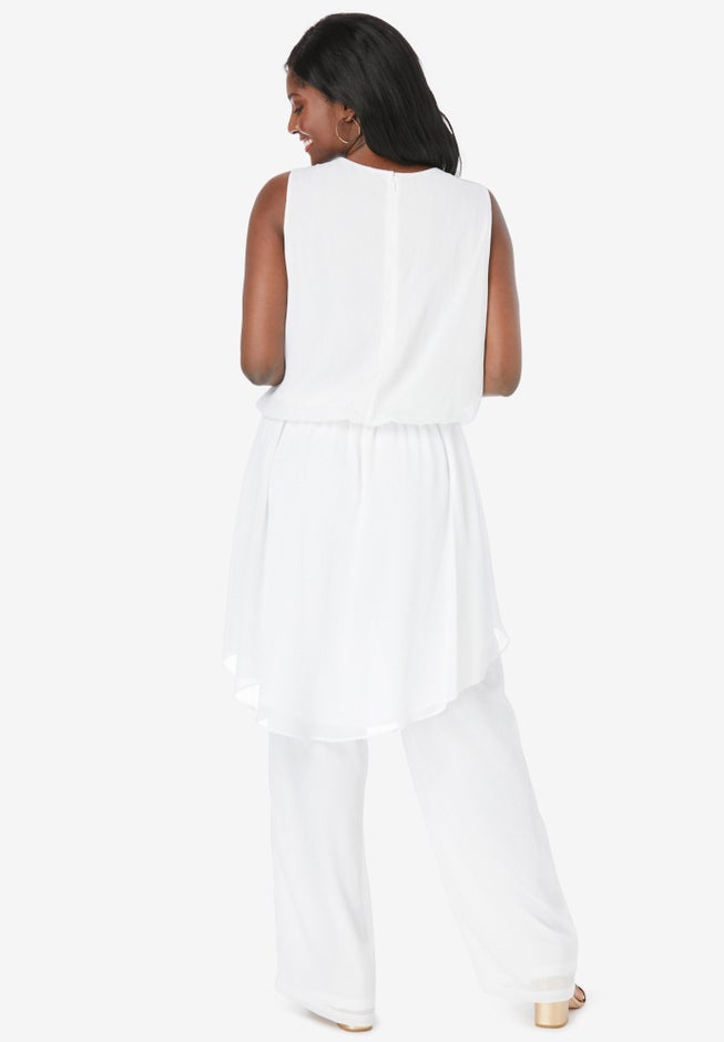 2-Piece Wide-Leg Pant Set image number 1