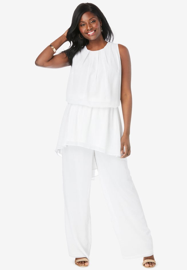 2-Piece Wide-Leg Pant Set image number 0