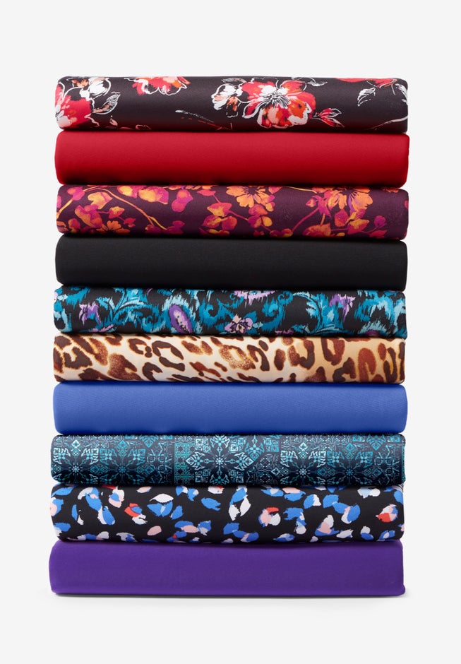 Plus Size Short Sleeve Sleeve Swing Dress image number 5