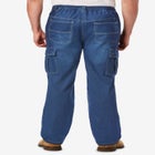 Relaxed Fit Cargo Denim Look Sweatpants image number null