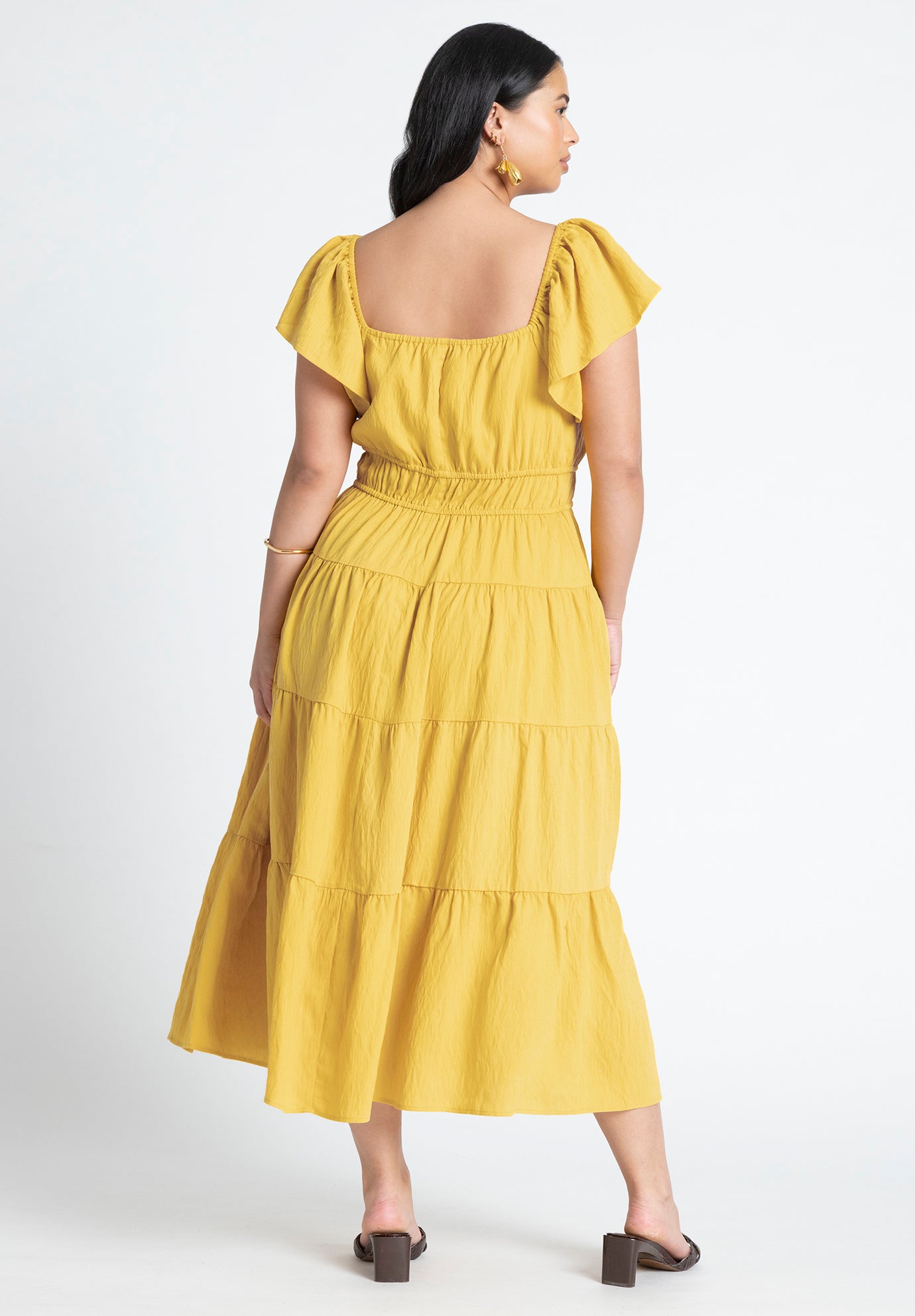 Ruffled Tiered Maxi Dress image number 1