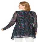 High-Low Miracle Mesh Tunic image number null