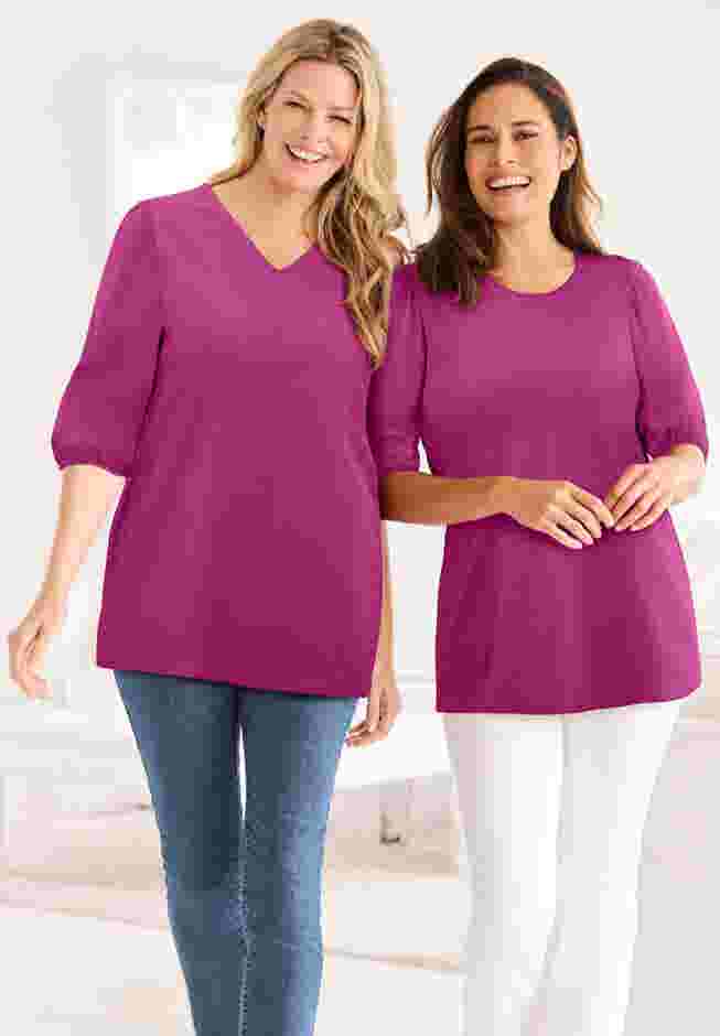 Reversible Neckline Tunic image number 0